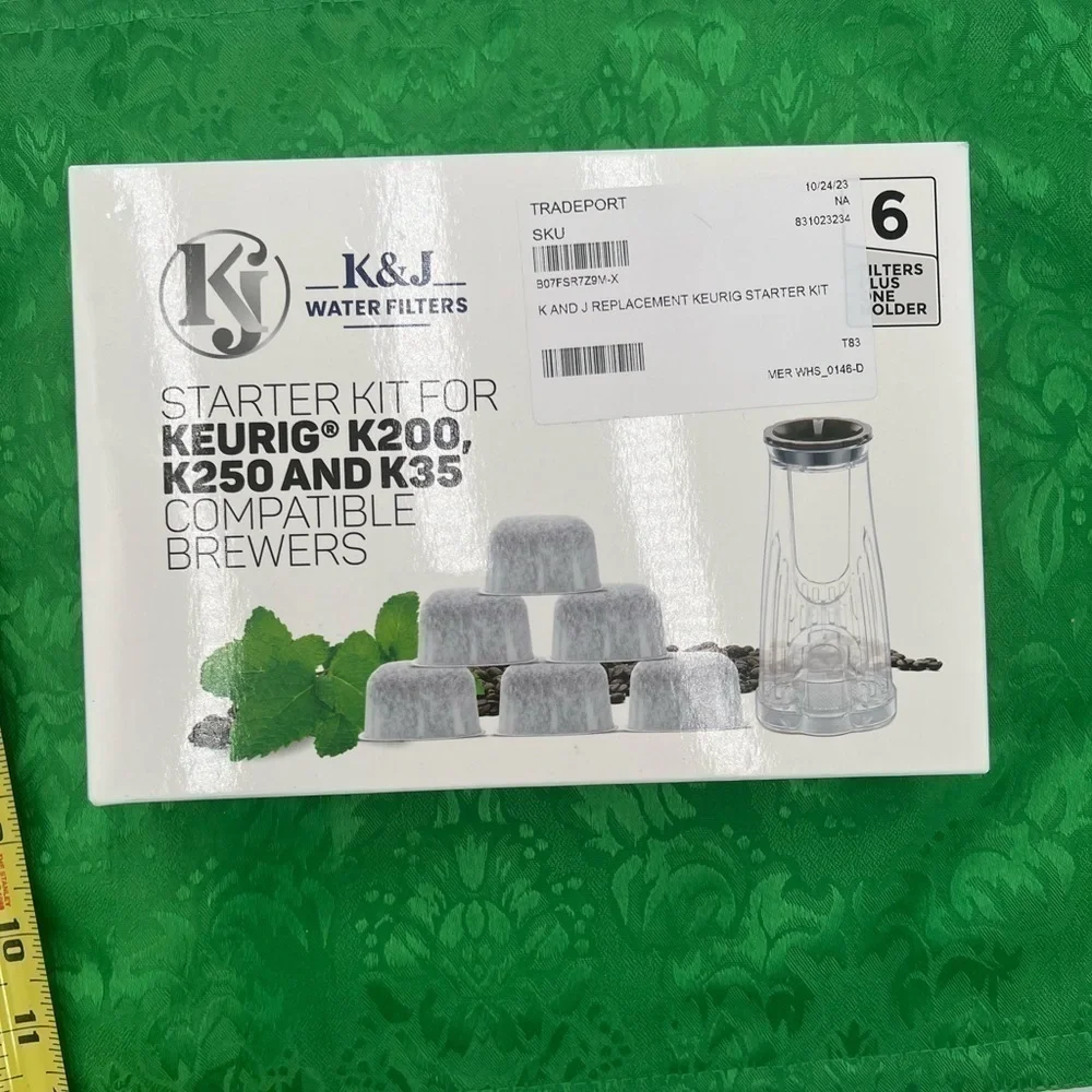 K&J Starter Kit For Keurig 2.0 K200, K250, K35, K-Duo Plus K-Compact Coffee NWT